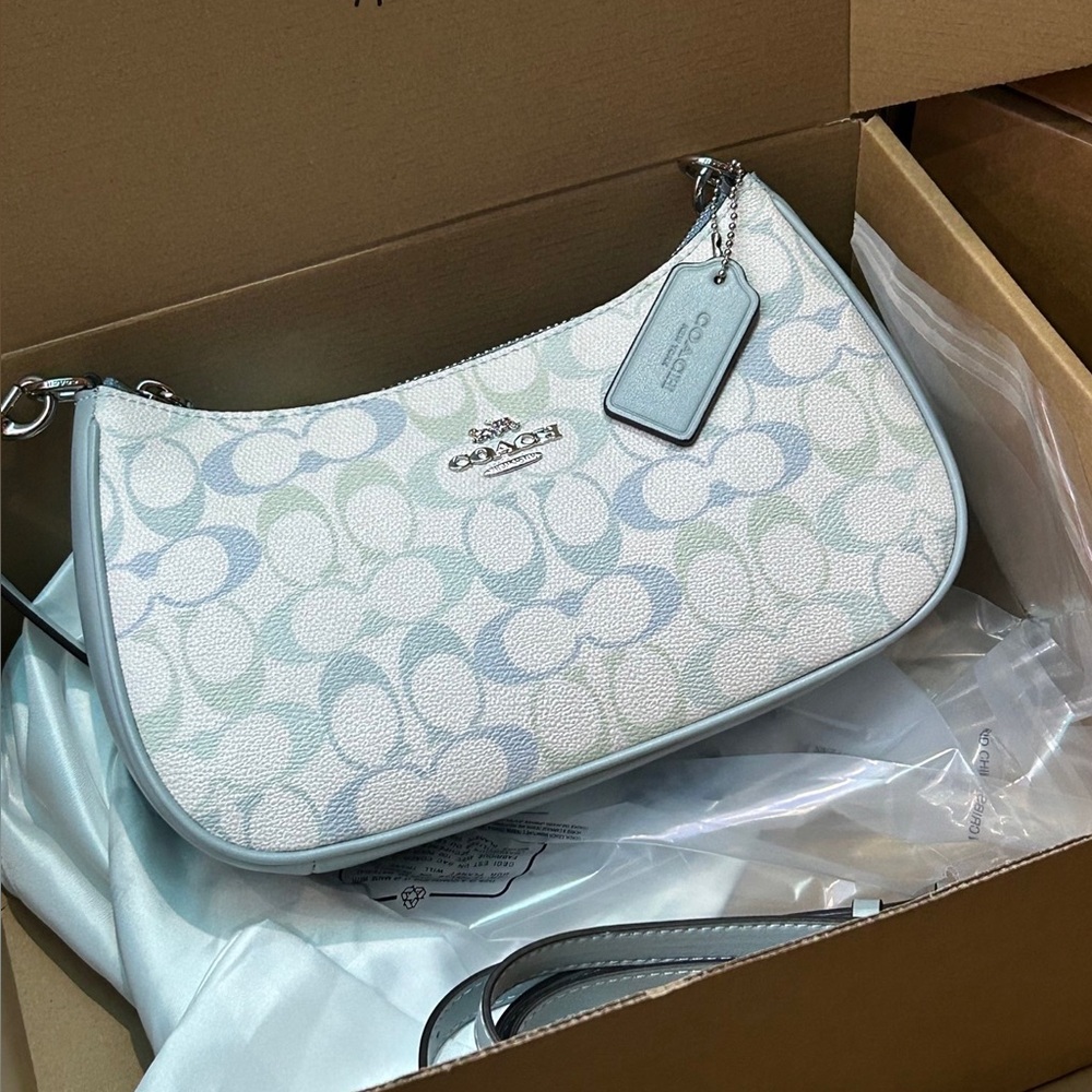 Coach Gradient Blue Crossbody Bag - Picture 3 of 10